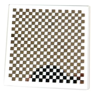 OpenCV黑白棋盤格高精度校正片